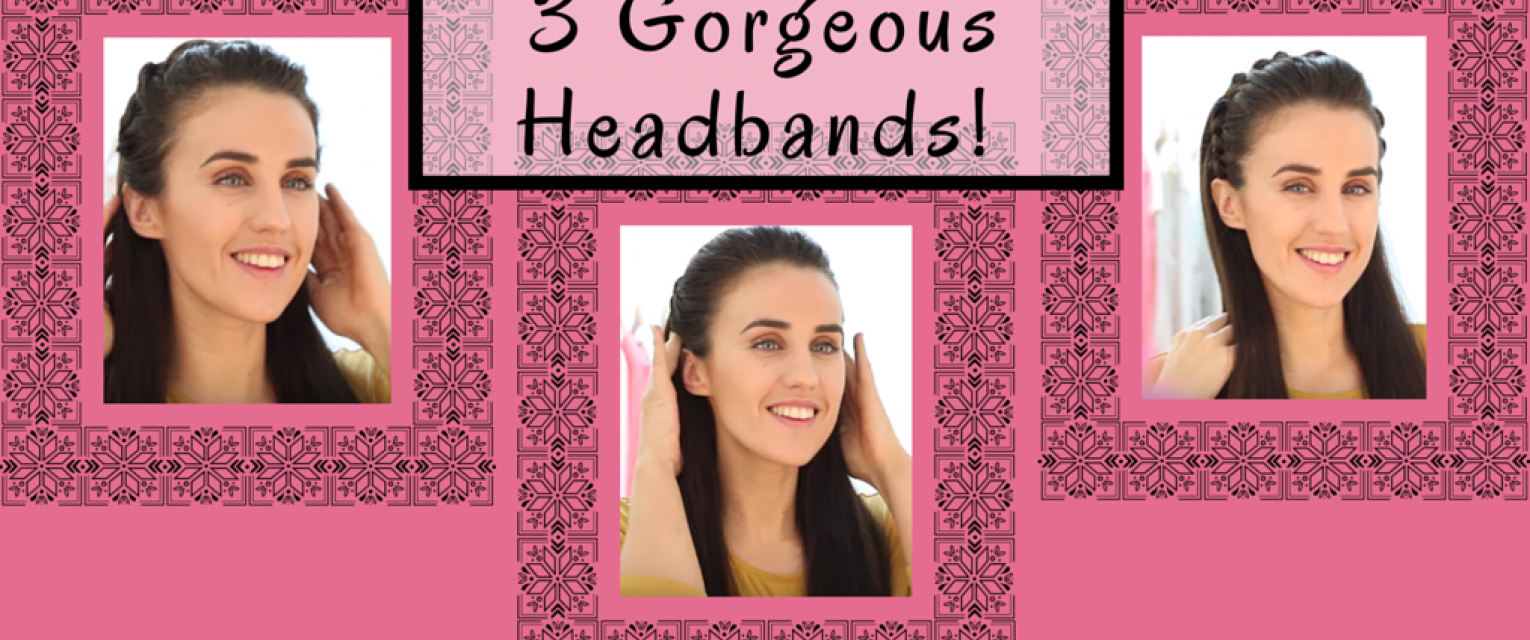 3 Gorgeous Headband Hairstyles For Your Next Date